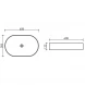Раковина 60,8x38,5 см Ceramica Nova Element CN6048MSG