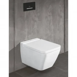 Кнопка смыва Villeroy &amp; Boch ViConnect 300E 922169AN для инсталляции, черный матовый