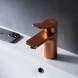 Смеситель для раковины Am.Pm X-Joy F85A02144 без донного клапана, розовое золото матовый