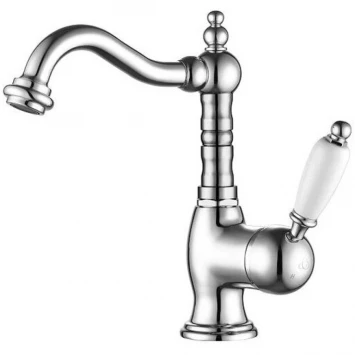 Смеситель для раковины с донным клапаном Caprigo Adria Uno 02-524-crm