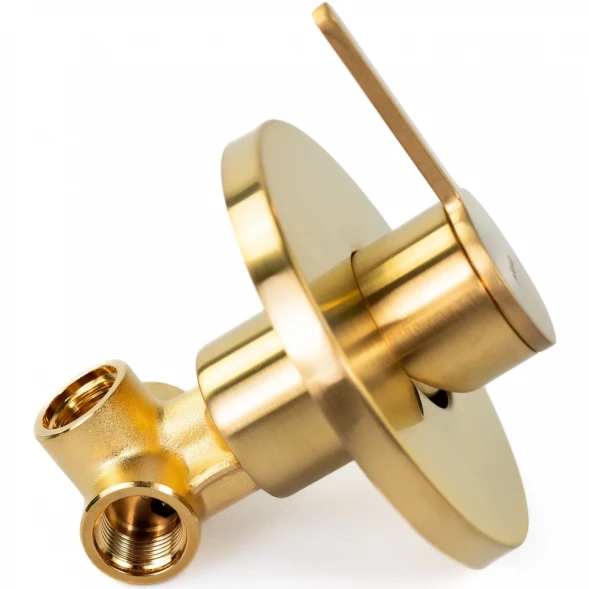 Смеситель для душа Emmevi Filobrass 85009/ORS встраиваемый, Золото матовый