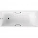 Ванна чугунная Vinsent Veron Devon VDV1807045H/VH0012CH-AS 180x70 см, с ручками, антискользящим покрытием, белый