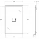 Зеркало Cezares Tiffany 45040 58,6x90 см, с LED-подсветкой, антизапотеванием, Bianco Opaco