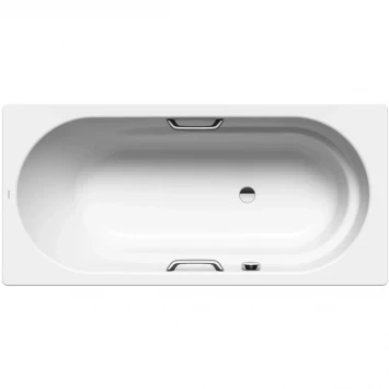 Ванна стальная Kaldewei Vaio Star 961 234100010001 170x80 см, с отверстиями под ручки, альпийский белый