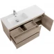 Тумба под раковину BelBagno Kraft KRAFT-1200-2C-1A-SO-RGB-L 120 см L, подвесная, Rovere Galifax Bianco