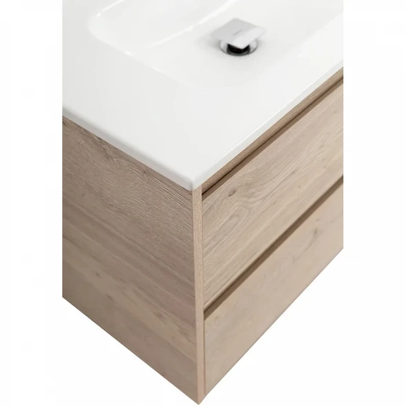 Тумба под раковину BelBagno Kraft KRAFT-1200-2C-1A-SO-RGB-L 120 см L, подвесная, Rovere Galifax Bianco