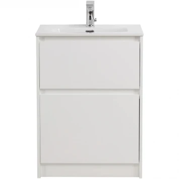 Тумба под раковину BelBagno Kraft KRAFT39-500/390-2C-PIA-BO 50,5 см, напольная, Bianco Opaco