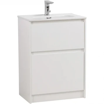 Тумба под раковину BelBagno Kraft KRAFT39-500/390-2C-PIA-BO 50,5 см, напольная, Bianco Opaco