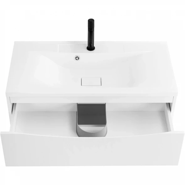 Тумба Bianco Opaco 109,6 см BelBagno Marino MARINO-1100-2C-SO-BO-P