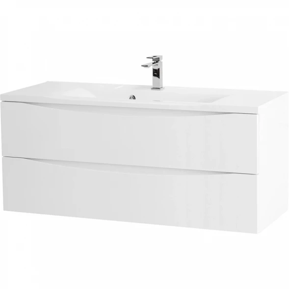 Тумба Bianco Lucido 119,6 см BelBagno Marino MARINO-1200-2C-SO-BL-P