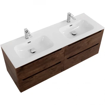 Тумба под раковину BelBagno Etna ETNA-1400-4C-SO-2-RW 140,4 см, подвесная, Rovere Moro