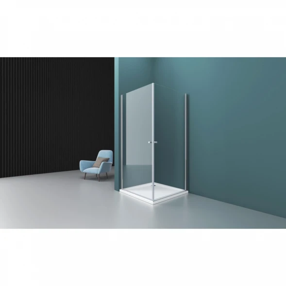 Душевой уголок 80x80 см BelBagno Etna ETNA-A-2-80-C-Cr прозрачное