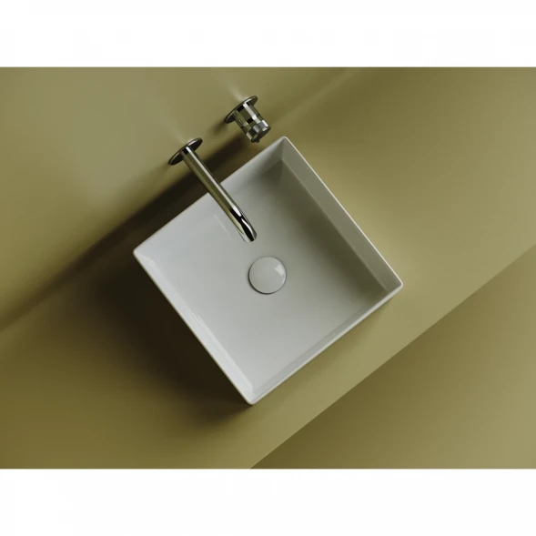 Раковина-чаша Ceramica Nova Element CN6068 36,1x36,1 см, накладная, белый