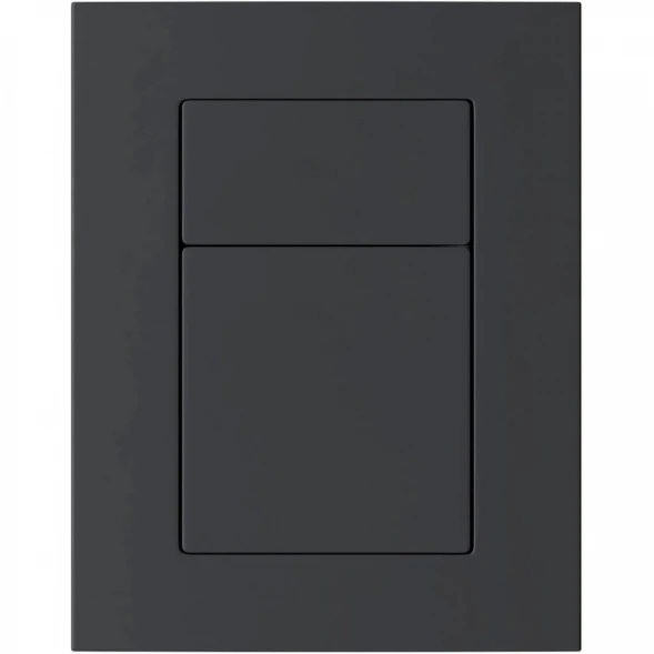 Кнопка смыва Wonzon &amp; Woghand WW-IB256-MB для инсталляции, черный матовый