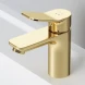 Смеситель для раковины Am.Pm X-Joy F85A02199 без донного клапана, Золото