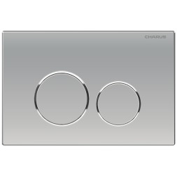 Кнопка смыва Charus Spazio FP.330.46.01 хром матовый