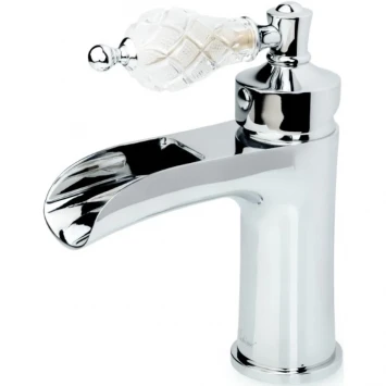 Смеситель для раковины Boheme Vogue Crystal 221-CRST хром