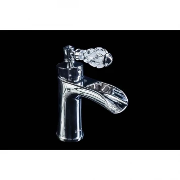 Смеситель для раковины Boheme Vogue Crystal 221-CRST хром