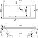Акриловая ванна 180x80 см Vagnerplast Veronela VPBA180VEA2X-04
