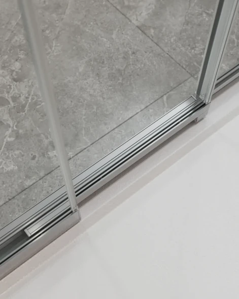 Душевой уголок Cezares Molveno MOLVENO-AF-31-100-C-CR-IV 96,5x100 см, профиль хром, стекло прозрачное