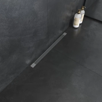 Душевой трап (лоток) Boheme B&amp;T Infinity 981-60-CR 60 см, с решеткой, щелевой, хром