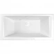 Акриловая ванна Whitecross Savia Duo 0103.170080.100.SOFT.WH 170x80 см, с гидромассажем, белый