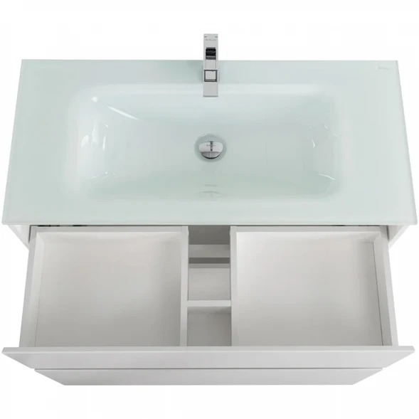 Тумба под раковину BelBagno Kraft KRAFT-1000-2C-PIA-BO 100 см, напольная, Bianco Opaco