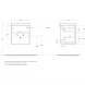 Тумба Stucco Cemento 49,4 см BelBagno Pietra PIETRA MINI-500AS-2C-SO-SCM