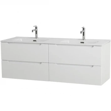 Тумба под раковину BelBagno Etna ETNA-1400-4C-SO-2-BL 140,4 см, подвесная, Bianco Lucido