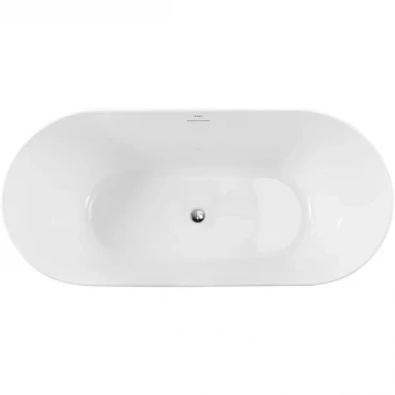 Акриловая ванна BelBagno BB416-1700-800 170,5x80 см, отдельностоящая, белый