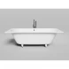 Ванна из литьевого мрамора Salini S-Stone Ornella Axis 103422M 190,5x90,5 см, белый матовый