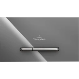 Кнопка смыва Villeroy &amp; Boch ViConnect 300G 922160RA для инсталляции, серый глянец