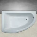 Ванна из литьевого мрамора Marmo Bagno Альба MB-BL170-110 170x110 см L, белый