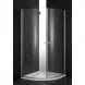 Душевой уголок Cezares Elena 90x90 см текстурное стекло ELENA-W-R-21-90-P-Cr