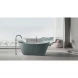 Ванна из литьевого мрамора AltroBagno Fiorina AltroBagnoFiorina090217GraniteGray 170x75 см, отдельностоящая, серый гранит