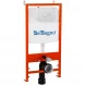 Инсталляция для унитаза BelBagno BB026 + BB082BL с кнопкой смыва, белый глянец