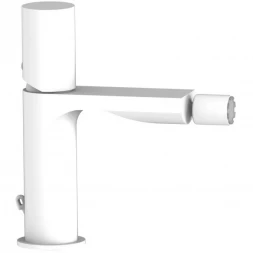 Смеситель для биде AQG Tube 01TUB200BL белый матовый