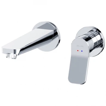 Смеситель для раковины Am.Pm X-Joy F85A72600 встраиваемый, без донного клапана, хром