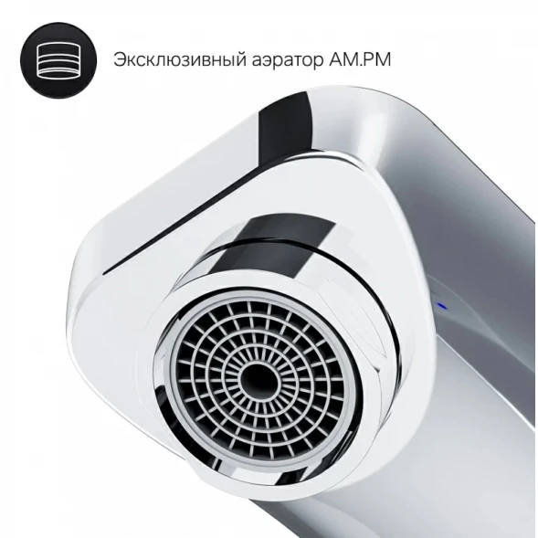 Смеситель для раковины Am.Pm X-Joy F85A72600 встраиваемый, без донного клапана, хром