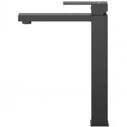 Смеситель для раковины Cezares Slider SLIDER-LC-NOP с донным клапаном, черный матовый