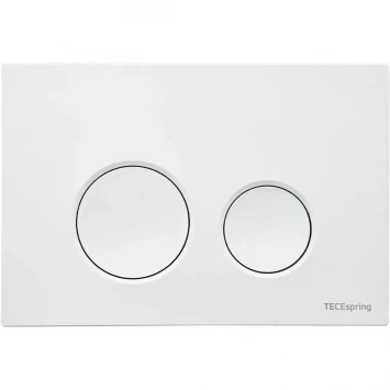 Кнопка смыва Tece TECEspring LT S240110 для инсталляции, белый глянец