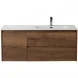Тумба под раковину BelBagno Kraft KRAFT-1000-2C-1A-SO-RT-R 100 см R, подвесная, Rovere Tabacco