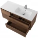 Тумба под раковину BelBagno Kraft KRAFT-1000-2C-1A-SO-RT-R 100 см R, подвесная, Rovere Tabacco