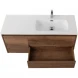 Тумба под раковину BelBagno Kraft KRAFT-1000-2C-1A-SO-RT-R 100 см R, подвесная, Rovere Tabacco