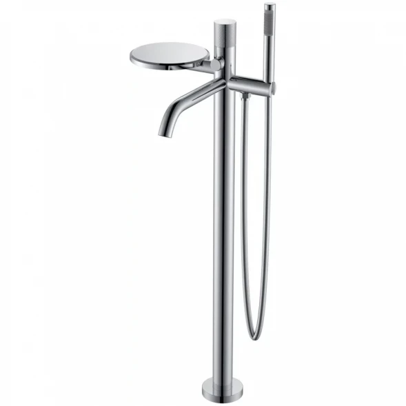 Смеситель напольный для ванны Boheme Stick Touch 129-CRCR.2
