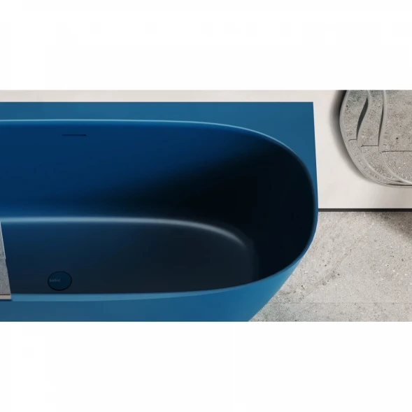 Ванна из литьевого мрамора Salini S-Sense Sofia Corner 102515GF 170x85 см L, покраска по RAL глянец полностью