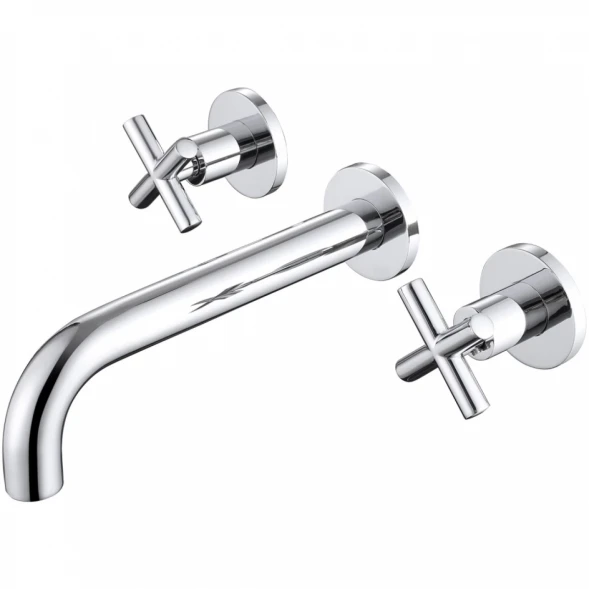 Смеситель для раковины Abber Wasser Kreis AF81121 встраиваемый, хром