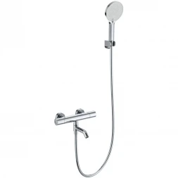 Термостат для ванны Wonzon &amp; Woghand Inn 1 WW-B3013-A1-CR с душевым гарнитуром, хром