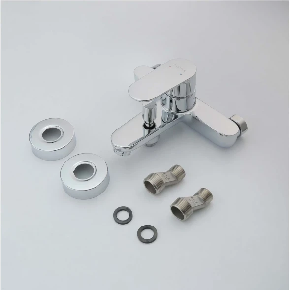 Смеситель для ванны Aquatek Ника AQ1840CR хром