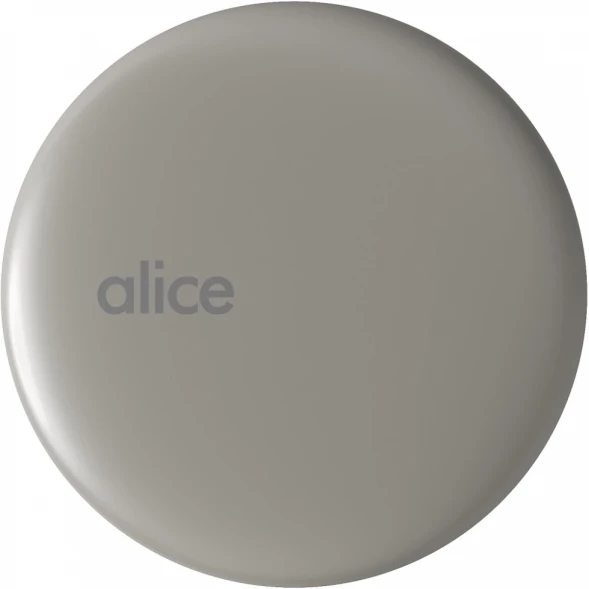 Выпуск для раковины Alice PIL00619 универсальный, серый матовый